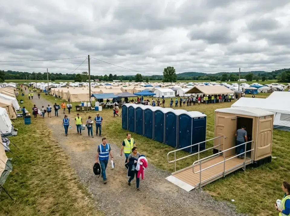 disaster-relief-camp-restrooms-010 — frequently asked questions, Dumpster & Portable Bathrooms Rental in St. Clair, PA